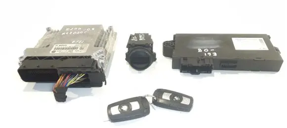 Engine ECU kit and lock set
