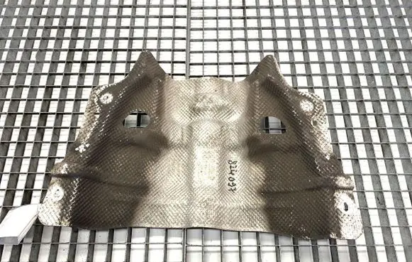 Audi A6 S6 C7 4G Exhaust heat shield 4G0521443