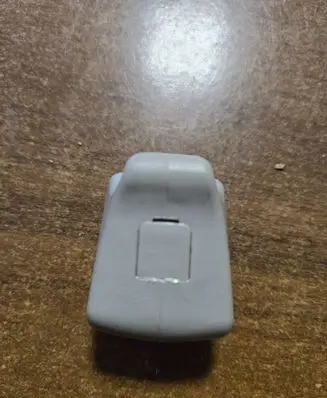Sun visor clip/hook/bracket