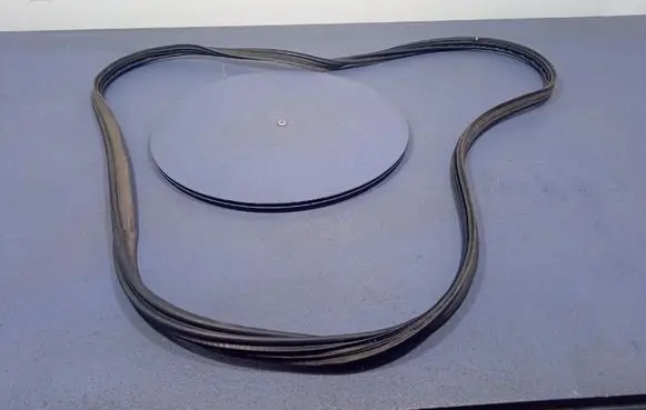 Toyota Auris E180 Trunk rubber seal (body) 