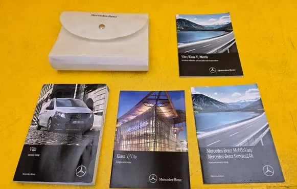 Mercedes-Benz Vito Viano W447 Owners service history hand book 