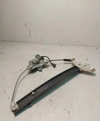 Rear door window regulator with motor