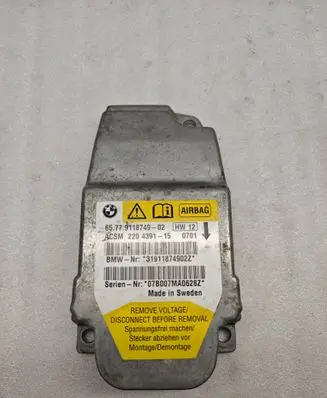 BMW 5 E60 E61 Airbag control unit/module 9118749 31911874902Z 2204391