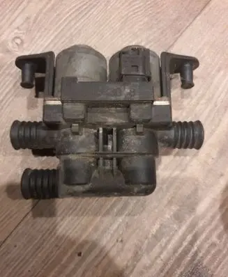 Coolant heater control valve