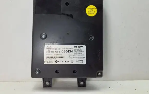 Volkswagen PASSAT B6 Bluetooth control unit module 3C0035729G
