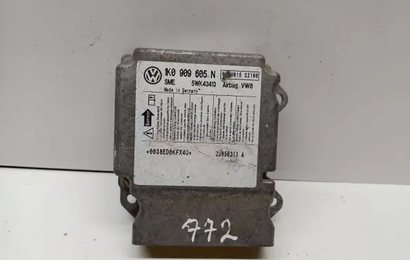 Seat Altea Airbag control unit/module 1K0909605N 5WK43413