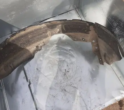 KIA Carnival Front wheel arch liner splash guards OK53A56131