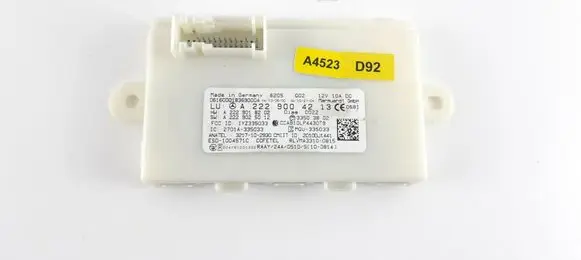 Mercedes-Benz E W213 Keyless (KESSY) go control unit/module A2229004213 A2229018202 A2229025012