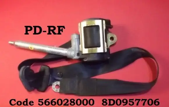 Audi A4 S4 B5 8D Front seatbelt 566028000 8D0957706