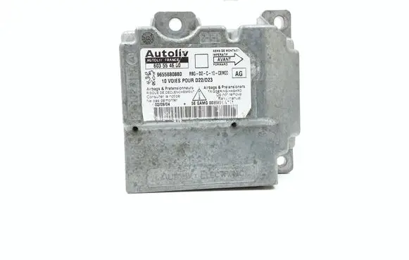 Peugeot 407 Airbag control unit/module 603554600 9655880880