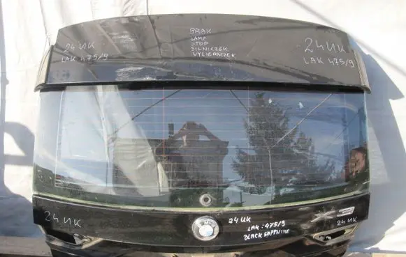 BMW X3 E83 Tailgate/trunk/boot lid