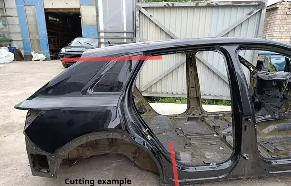 Audi Q8 e-tron Rear quarter panel