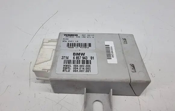 BMW 5 F10 F11 Air suspension control unit module (rear) 6857943 004002000
