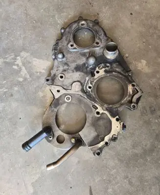 Ford Galaxy Timing chain cover 1S4Q6K011AA