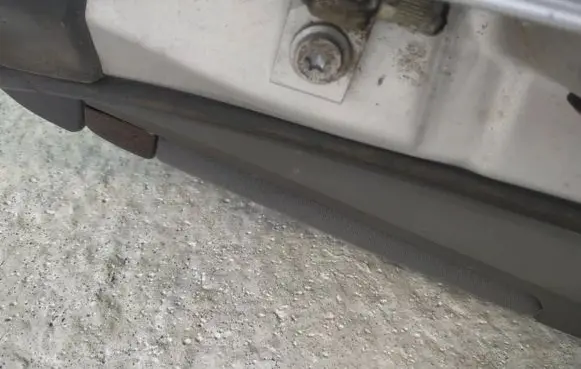 Audi A4 S4 B6 8E 8H Rear door lower hinge