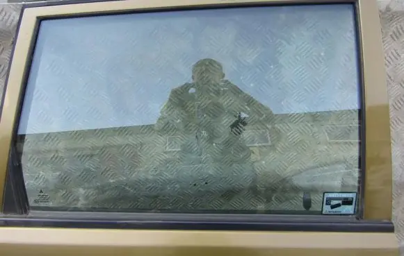 Mitsubishi Space Star Rear door window glass