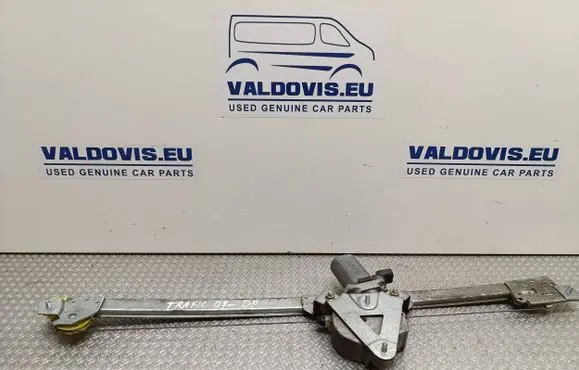 Renault Trafic II (X83) Front door window regulator with motor 91165705 7700341821