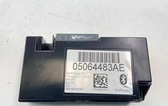 Chrysler Voyager Bluetooth control unit module 05064483AE P07000251511