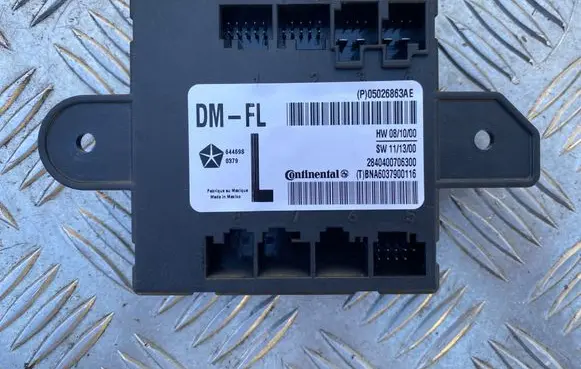 Chrysler Grand Voyager V Door control unit/module 05026863AE BNA6037900116 2840400706300