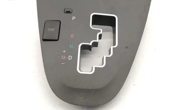 Gear shifter surround trim plastic