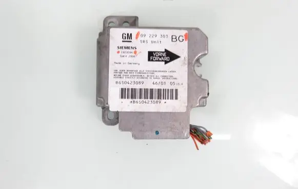 Opel Zafira A Airbag control unit/module 5WK42926 09229303BG