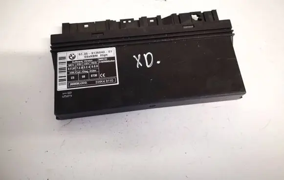BMW 5 E60 E61 Comfort/convenience module 6135913604001 61.35-9136040-01