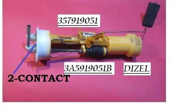 Seat Cordoba (6K) Fuel level sensor 357919051 3A5919051B
