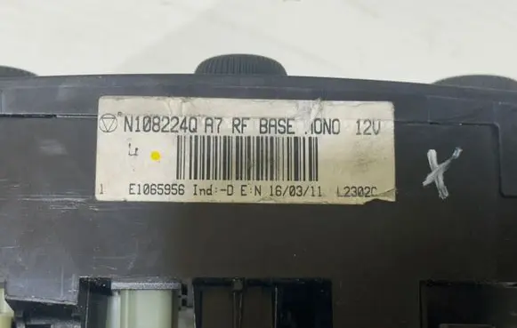 Peugeot 207 Climate control unit N108224Q
