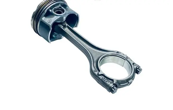 Piston with connecting rod