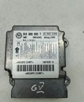Volkswagen Golf V Airbag control unit/module 1K0909605T 10070507B 5WK43412