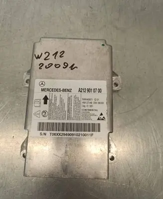 Mercedes-Benz E W212 Airbag control unit/module A2129010700 5WK43871