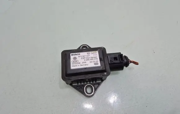 Audi A6 S6 C6 4F ESP acceleration yaw rate sensor 4F0907637