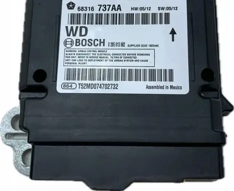 Alfa Romeo Stelvio GPS navigation control unit/module 68316737AA