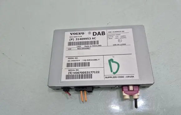 Volvo V40 Antenna control unit 31409953AC