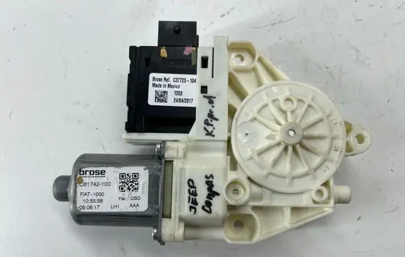 Jeep Compass Front door window regulator motor C61742100 FIAT1000 105558