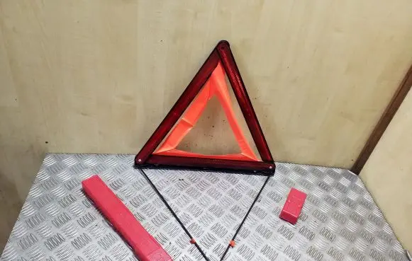 Emergency warning sign