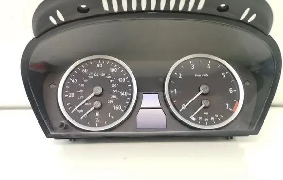 BMW 5 E60 E61 Speedometer (instrument cluster) 6974569 110080213479