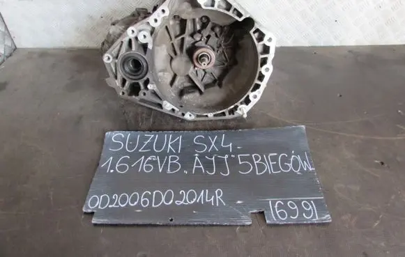 Suzuki SX4 Manual 5 speed gearbox