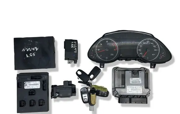 Audi Q5 SQ5 8R Engine ECU kit and lock set 03L906018MQ 0281017838 03L906018DN