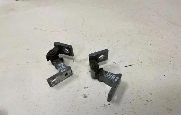 Front door hinge set
