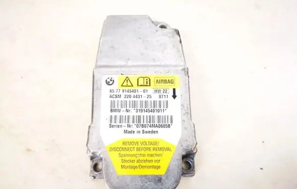 BMW 5 E60 E61 Airbag control unit/module 6577914540101 2204431-25