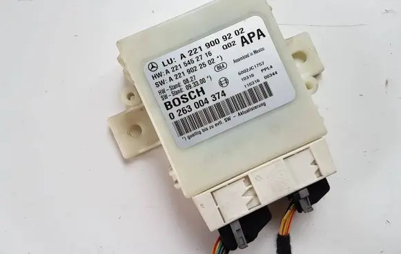 Mercedes-Benz S W221 Parking PDC control unit/module A2219009202 0263004374