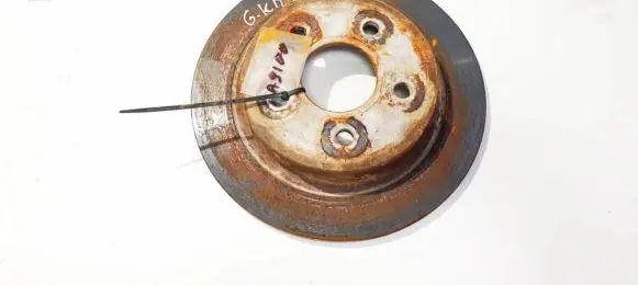 Ford Focus C-MAX Rear brake disc neventiliuojamas