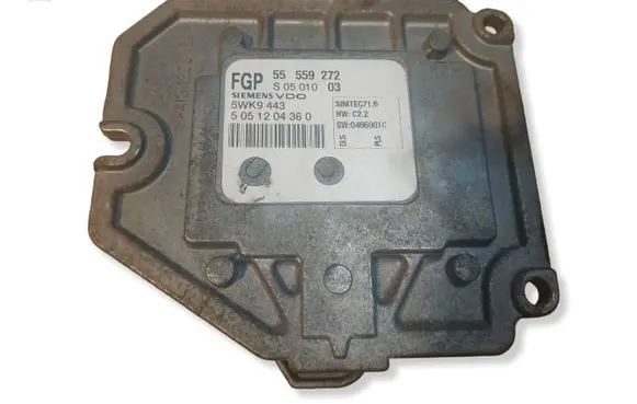 Opel Astra H Engine control unit/module ECU 55559272 SIMTEC716 5WK9443