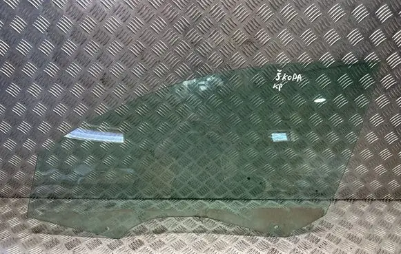 Skoda Superb B6 (3T) Front door window glass four-door 43R001026
