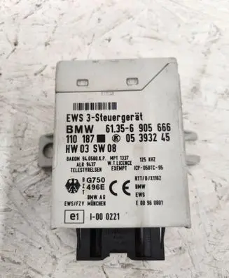 BMW 3 E46 Immobilizer control unit/module 61356905666 05393245