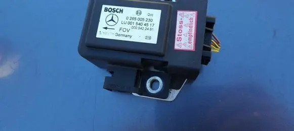 Mercedes-Benz E W211 ESP acceleration yaw rate sensor 0265005230 0005422481 LU0015404517