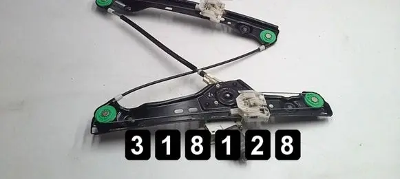 Front door window regulator with motor