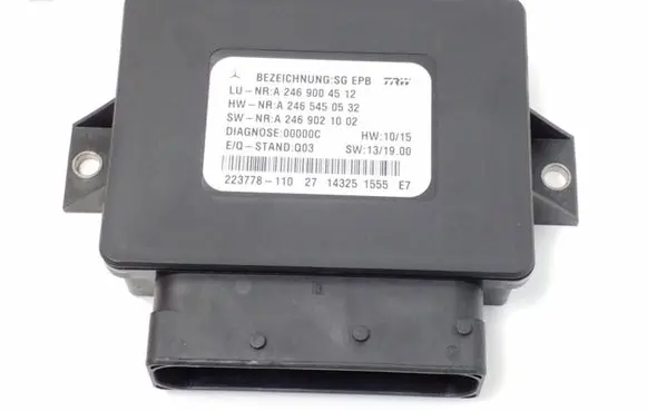 Mercedes-Benz SLK R172 Hand brake control module A2469004512