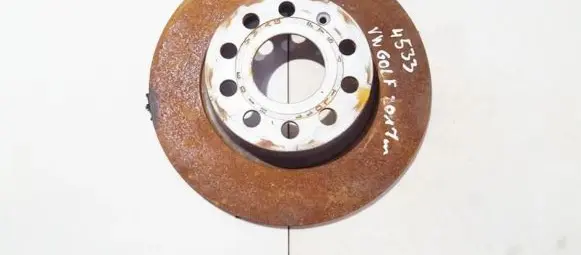 Volkswagen Golf VII Rear brake disc 5q0615801d